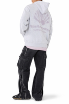 Sprayed Logo Hoodie