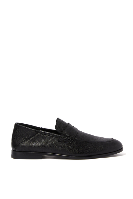 Edward Apron Toe Penny Loafers