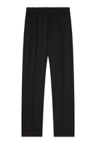 Back Curved Logo Track Pants