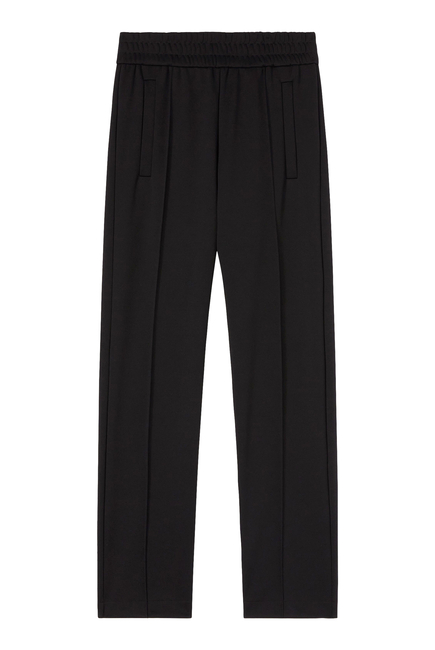 Back Curved Logo Track Pants