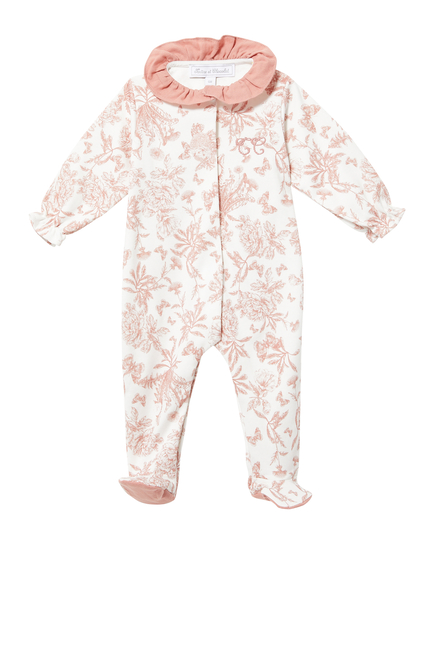 Floral Printed Sleepsuit