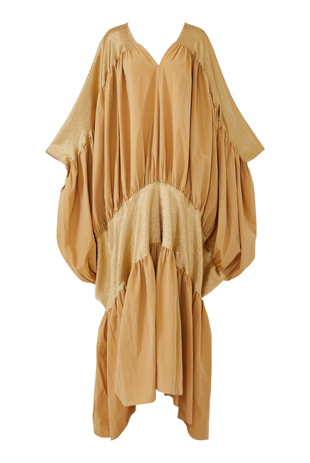 V-Neck Knit Kaftan