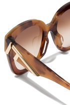 Fendi First Oversized Sunglasses