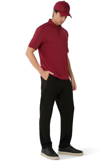 Logo Pique Trousers