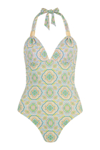  Hacienda Halterneck Slider Swimsuit