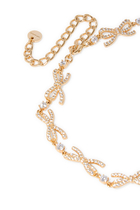 Crystal Bows Necklace