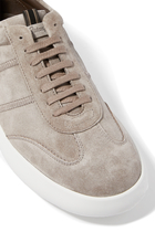 New Cassette Suede Low-Top Sneakers