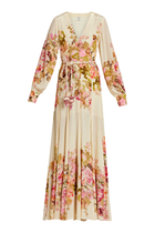 Sama Floral Long Dress