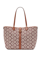 Spade Flower Coated Canvas Tote Bag