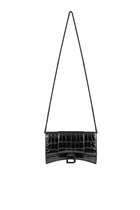 Hour Glass Wallet Chain Bag