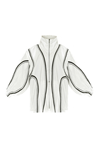Geometrical Multi-Style Tracksuit Jacket / Skirt