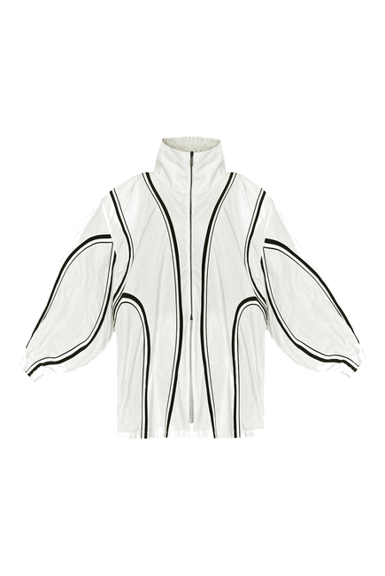 Geometrical Multi-Style Tracksuit Jacket / Skirt