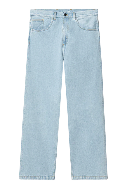 Single Knee Denim Pants