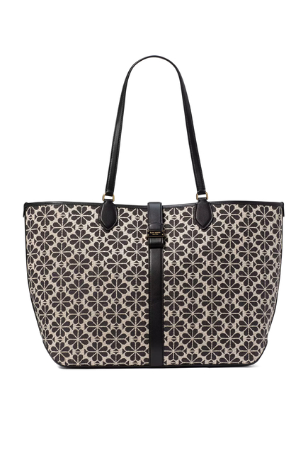 Spade Flower Coated Canvas Tote Bag