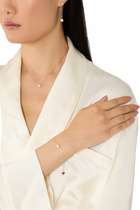 Solitaire Moissanite Drop Earrings, 14K Vermeil