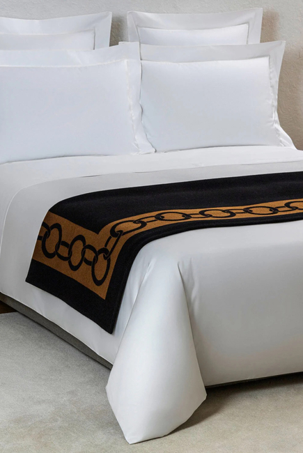 Chains Wool Throw