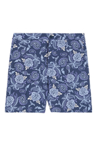Purple Label Silk Shorts