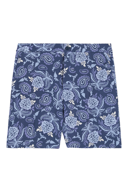 Purple Label Silk Shorts