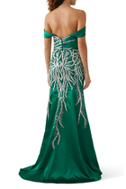 Off-Shoulder Gown