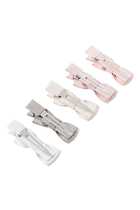 Kids Martha Bow Salon Clips, Set of 5