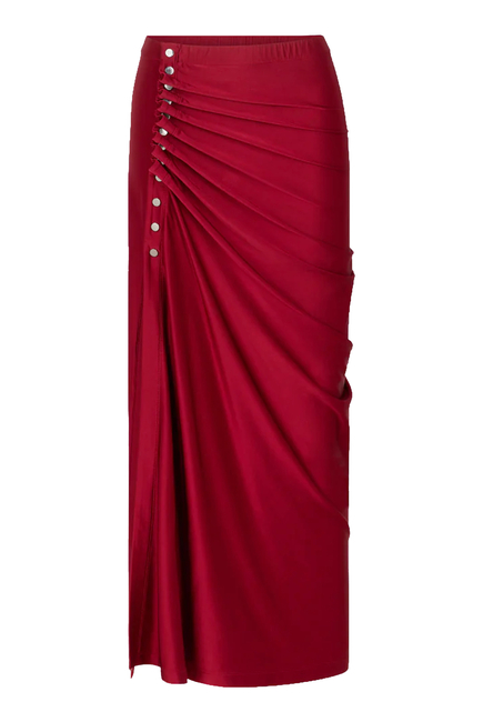 Long Draped Skirt