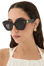 Anagram Cat Eye Sunglasses