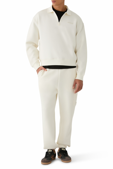 Marvin-R Double Face Jersey Cargo Sweatpants