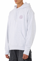 Sprayed Logo Hoodie