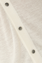Short-Sleeve Button-Up Shirt in Pacific Linen