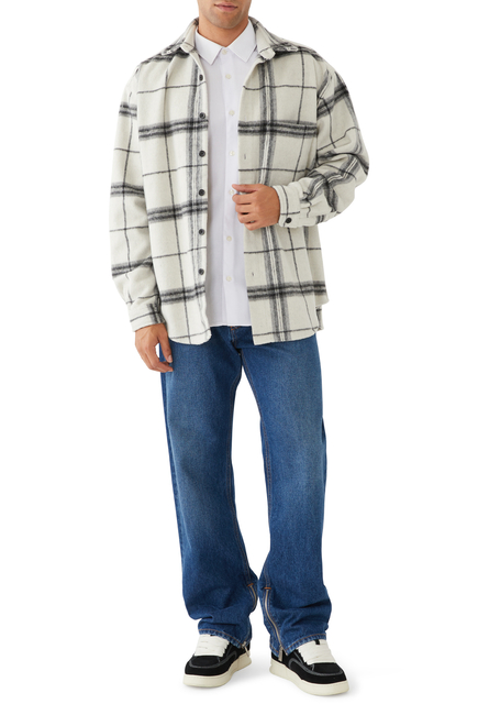 Heavyweight Check Flannel Shirt