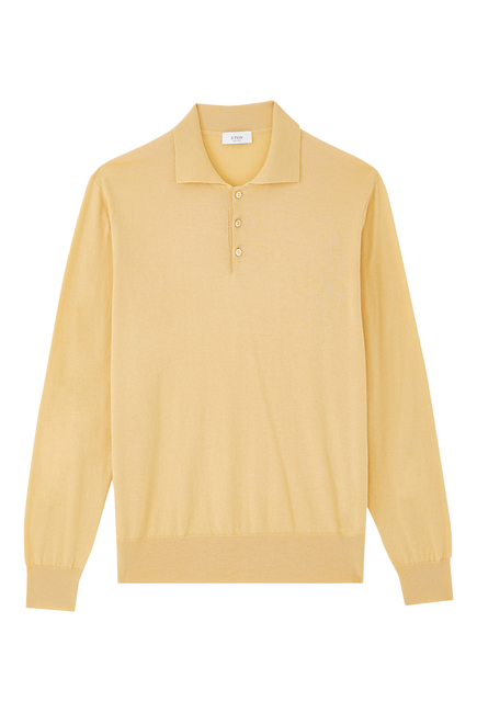 Knit Polo Shirt