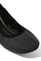 Satin Ballet Flats