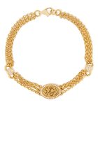 Nur My Eternity Bracelet, 18k Yellow Gold & Diamonds
