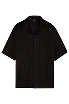 All-Over Crochet Shirt