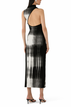 Yuki UV Reactive Wavy Asymmetric Dress