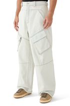 Wide Cargo Jeans