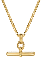 DY Madison® Toggle Pendant, 18k Yellow Gold & Diamonds