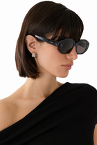 3 Dots Geometric Sunglasses