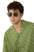 Nolan Champagne Sunglasses