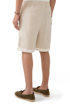 Linen Bermuda Shorts