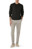 Cotton Poplin Trousers