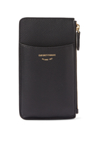 MyEA Deer-Print Phone Case with Zip and Pockets