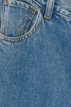 High-Waisted Wide-Leg Jeans