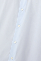 Striped Cotton & TENCEL™ Lyocell Shirt