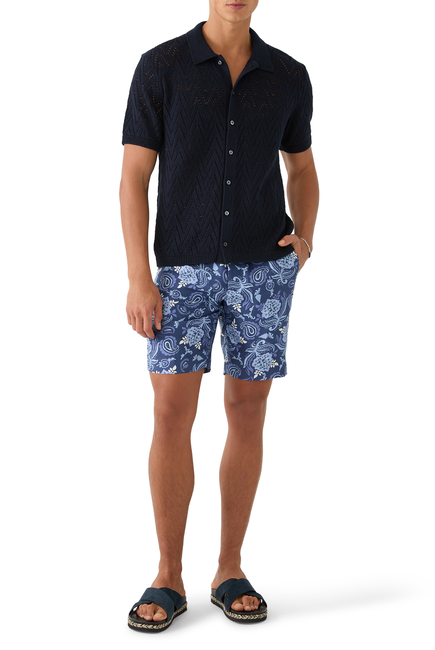 Purple Label Silk Shorts