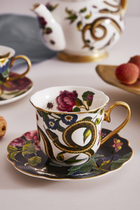 Creatures of Curiosity Snake Teacup and Saucer Set