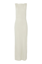 Draped Cowl Dress