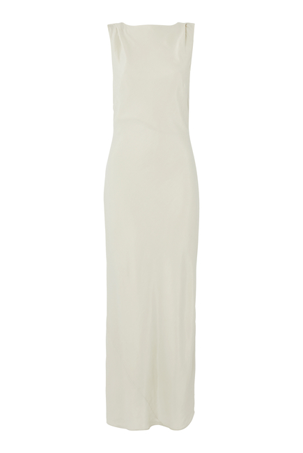 Draped Cowl Dress
