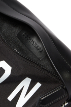 Icon Print Nylon Belt Bag