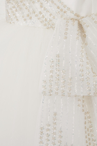 Kids Tulle Sequins Embellished Dress